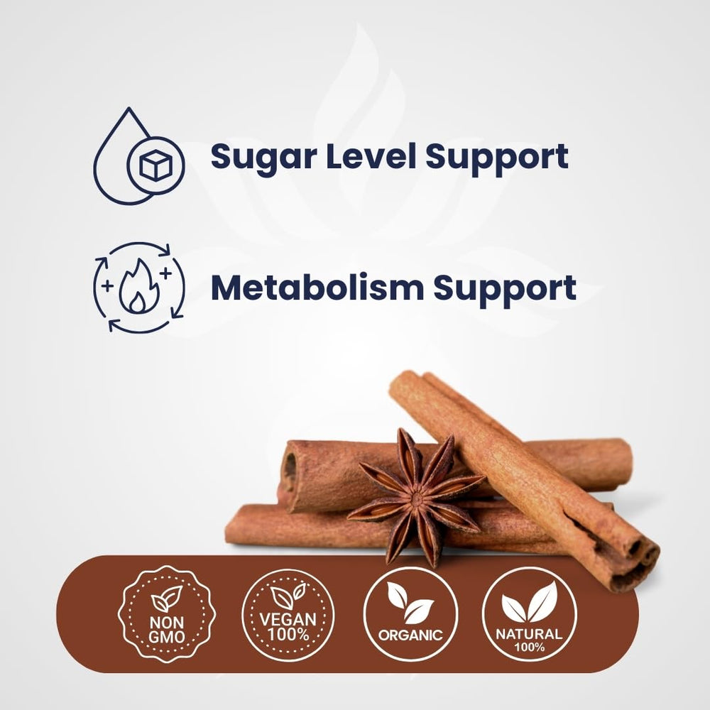 AZ BIOTECH Cinnamon capsules pack for convenient daily supplementation.