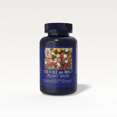 AZ BIOTECH D3 K2 bottle front view for easy daily supplementation.