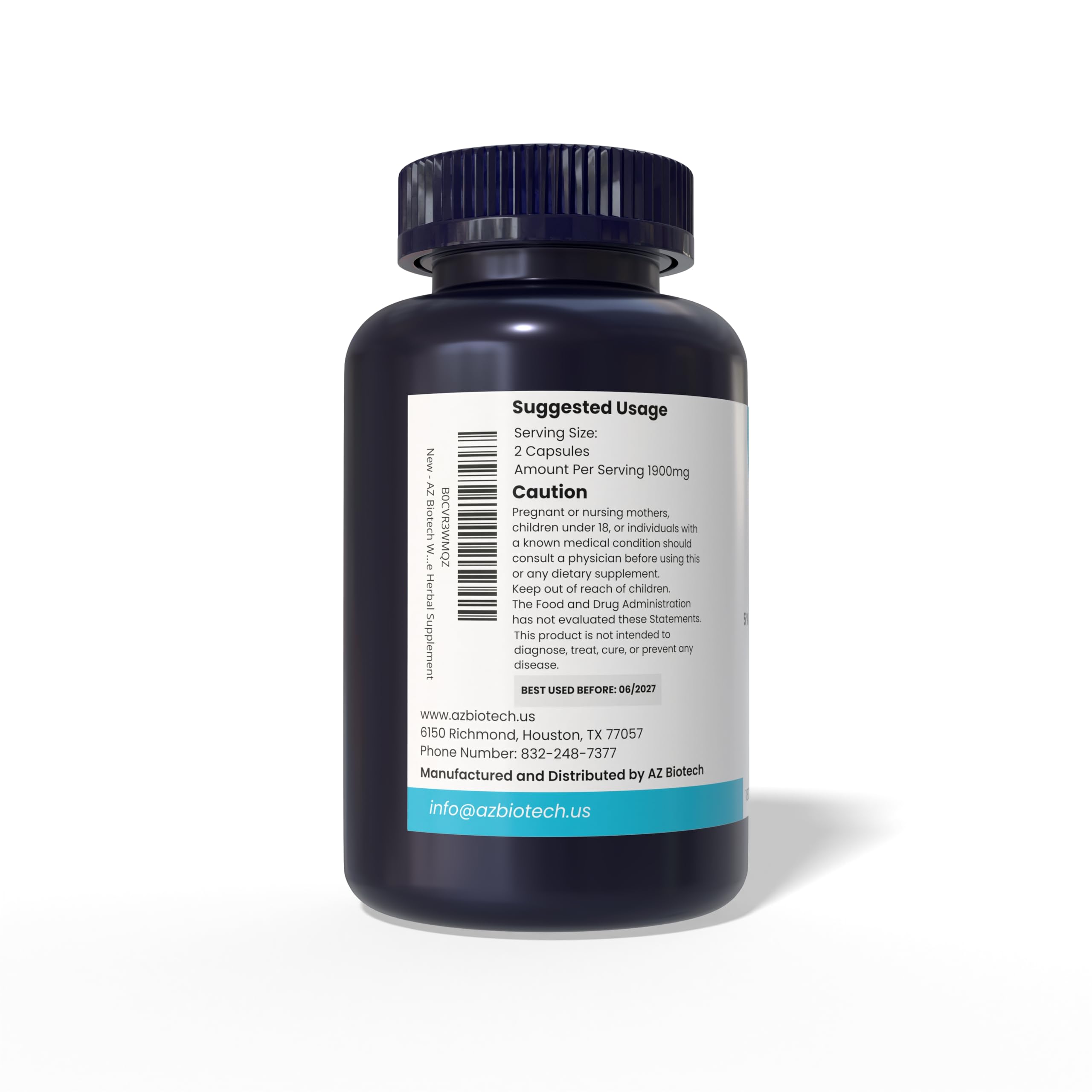 AZ Biotech Non-GMO seal indicating careful sourcing