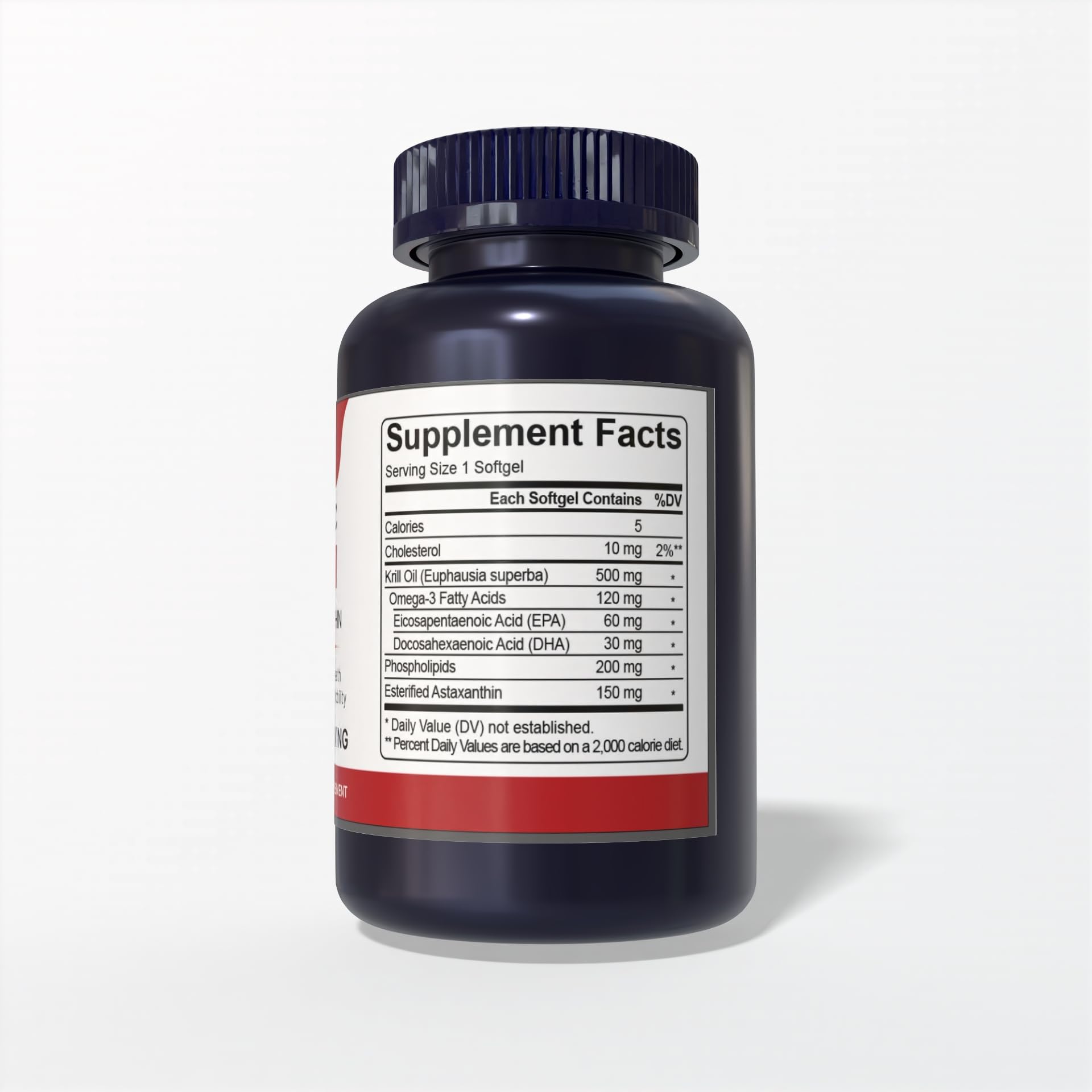 AZ Biotech phospholipids visual highlights one-a-day convenience with no fishy aftertaste.