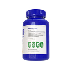 AZ BIOTECH turmeric extract supplement bottle label highlights purity and potency