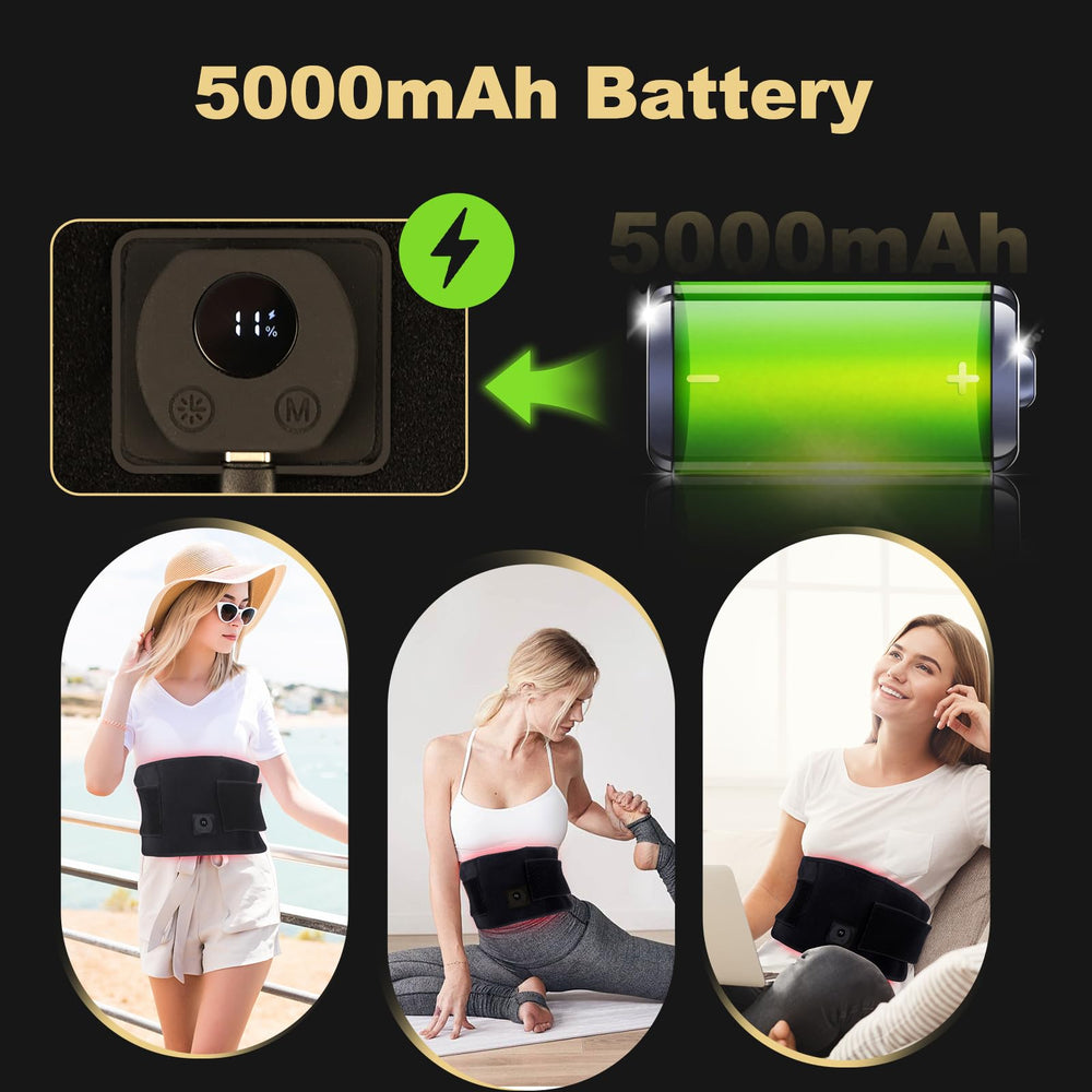 Azyldred 5000mAh battery with USB-C charging enables wireless use anywhere