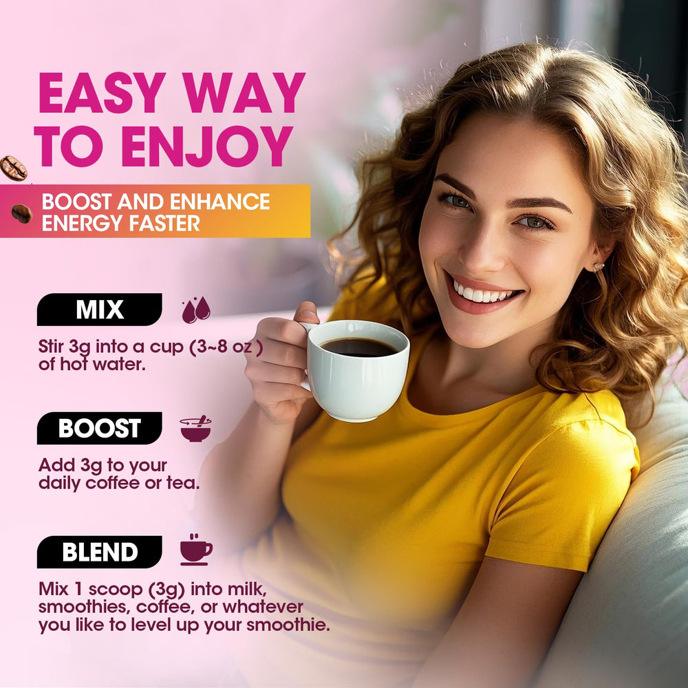 Earthy aroma and rich flavor from the 10-mushroom blend in B BEWORTHS coffee.