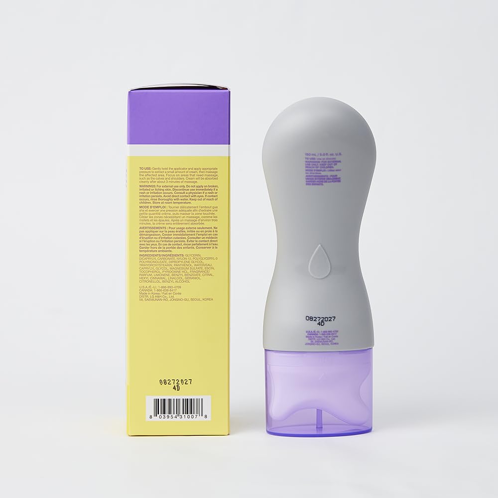 b.clinicx spa-like massaging routine close-up