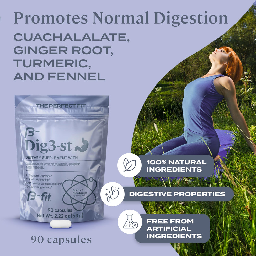 B-FIT Digestive turmeric fennel blend, gentle digestion aid