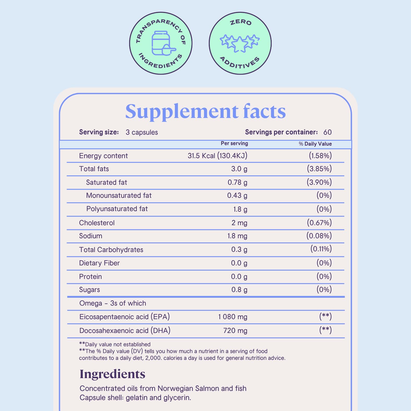 B-FIT Omega3 health benefits concept hints heart brain and joints