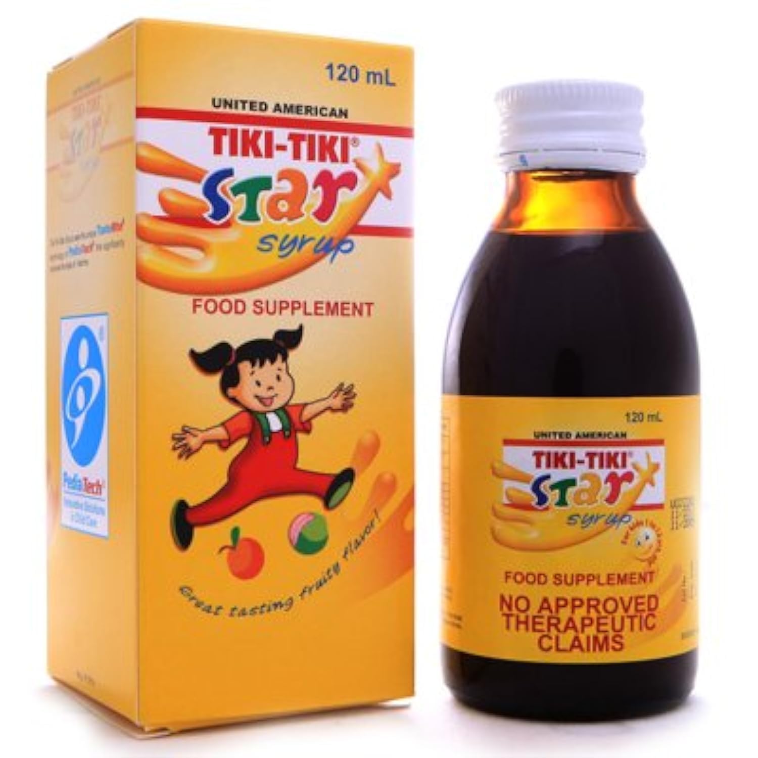 Baagialdic 2 Tiki-Tiki Star Plus Syrup bottle supports child nutrition and appetite