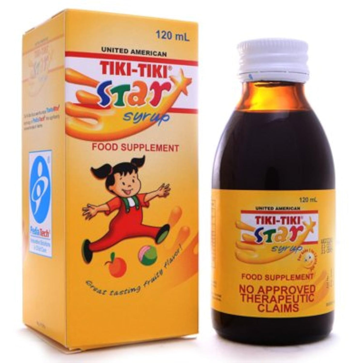 Baagialdic 2 Tiki-Tiki Star Plus Syrup bottle supports child nutrition and appetite