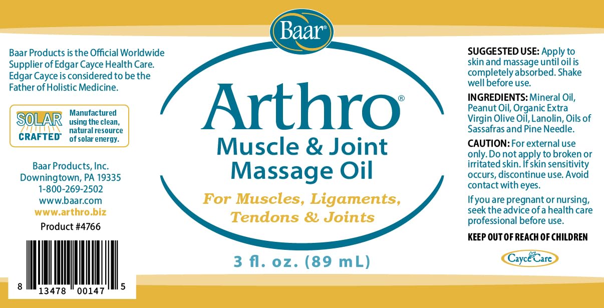 Baar Arthro roll-on application close-up for fast, mess-free use.