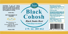Baar Black Cohosh Fluid Extract pour action demonstrates easy dosing for digestive comfort