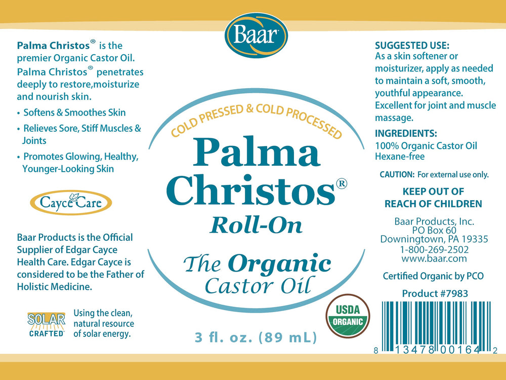 Baar Palma Christos Roll-On near brow and lash area for conditioning.