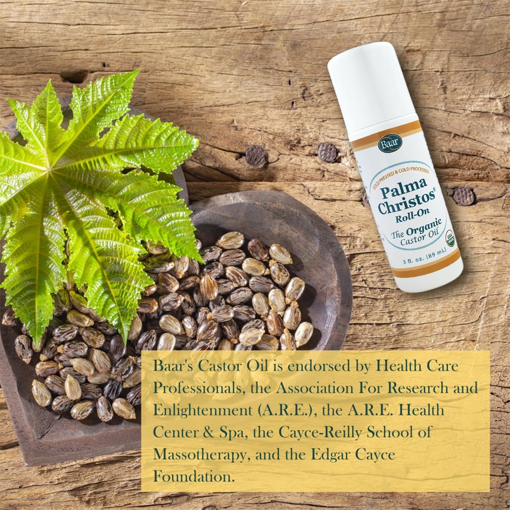 Baar Palma Christos Roll-On for hair use shown with easy application.