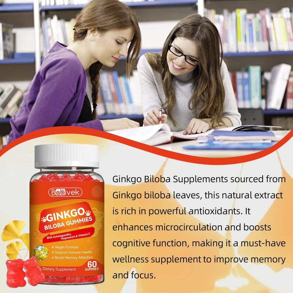 Babivek Ashwagandha gummies close-up showing tasty, easy-to-chew texture