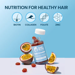 Busy mom adding Baby Blues vitamins to morning routine for hair health