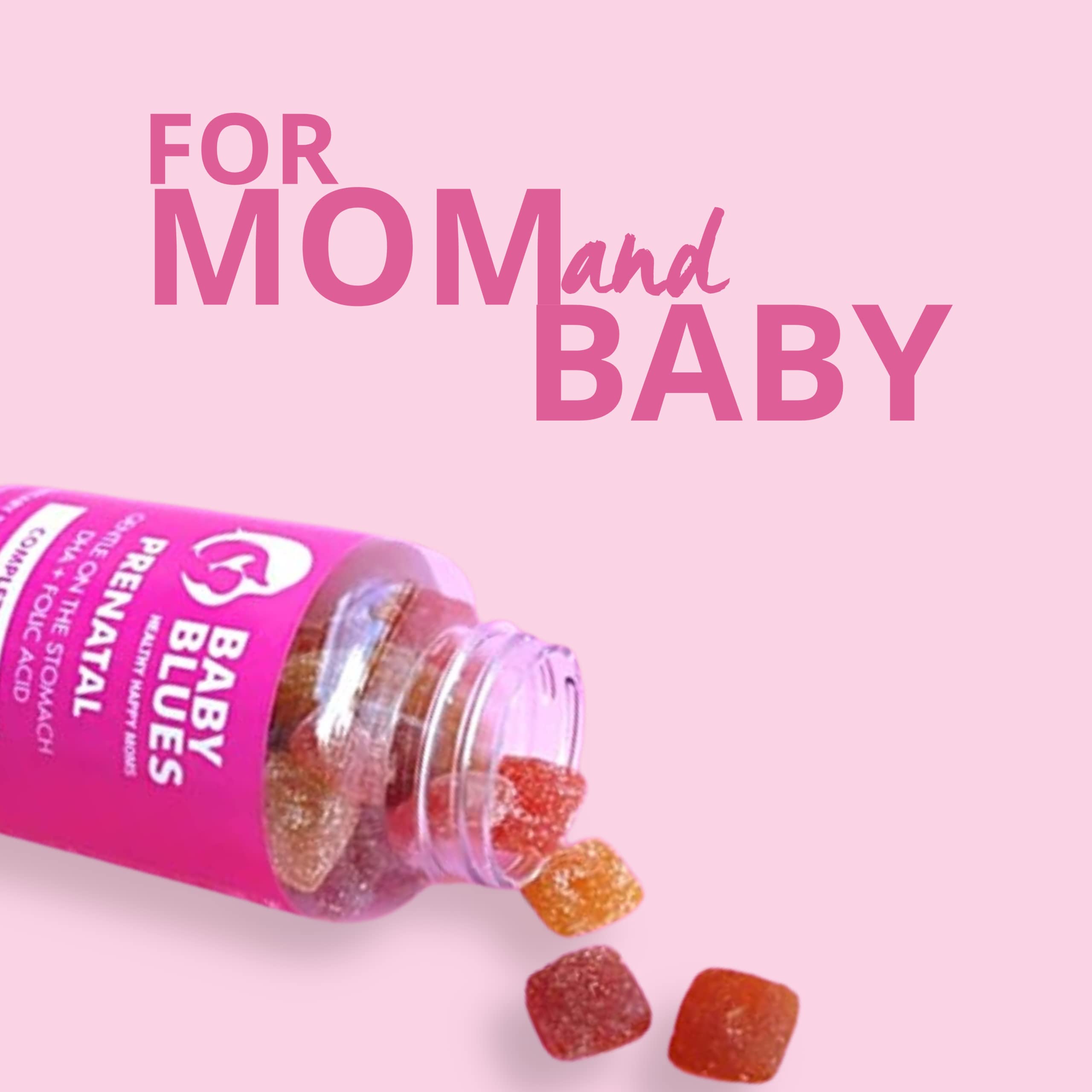 Baby Blues mission image emphasizing caregiver-focused prenatal nutrition.