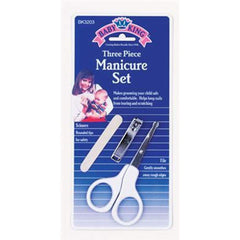 Baby King BK Baby Manicure Set 3pc main image: safety clippers for gentle nail care.