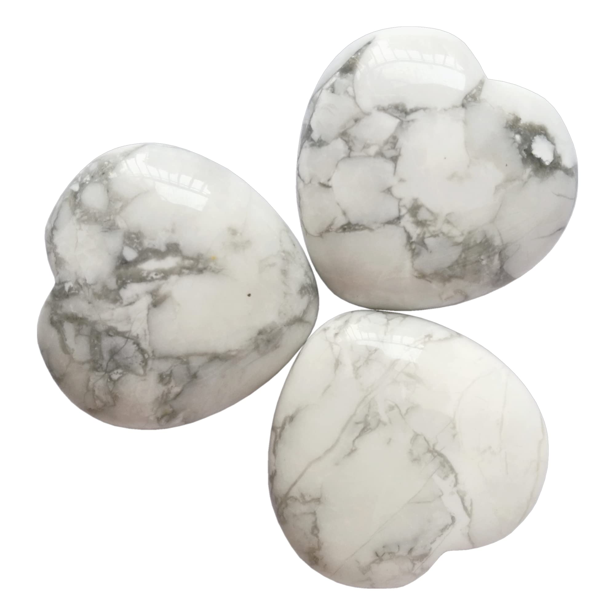 Bacatgem heart worry stone, 1 inch, ideal for pocket mindfulness and desk decor.