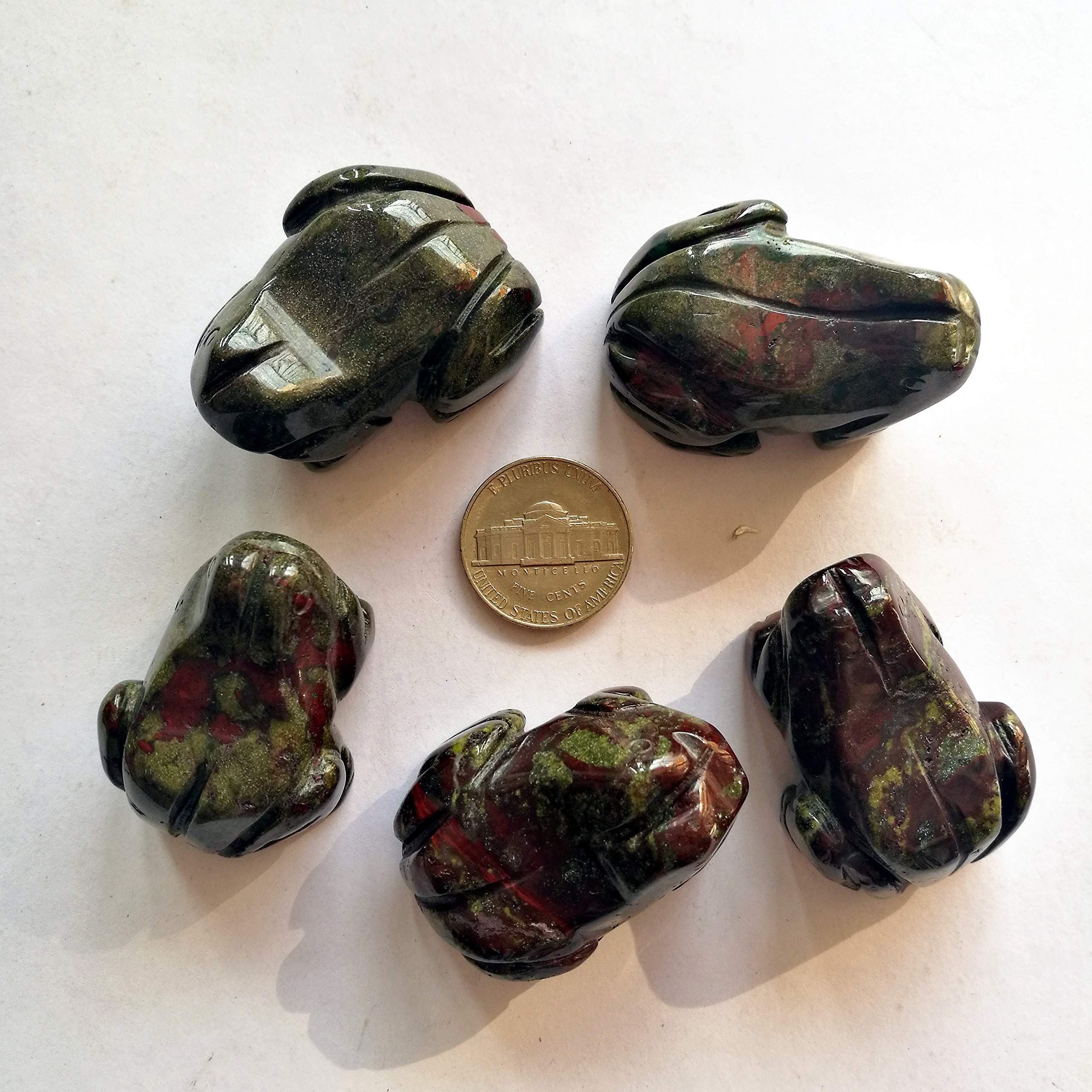 Bacatgem home or office frog energy piece for meditation