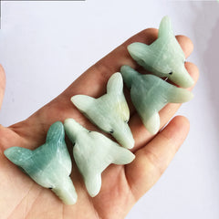Bacatgem Natural Amazonite stone texture highlights unique grain and color
