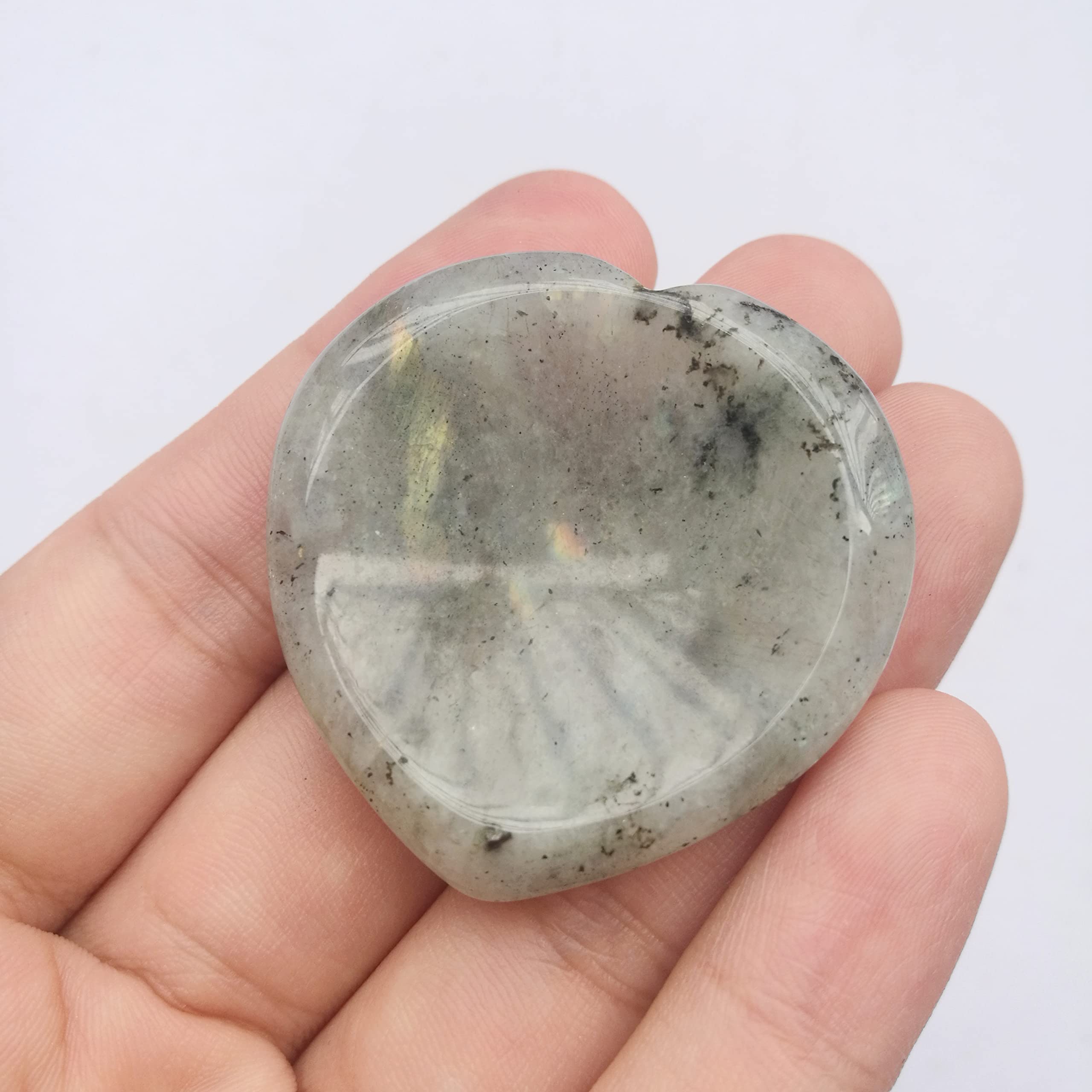 Bacatgem thumb-sized palm stone designed for relaxation and focus