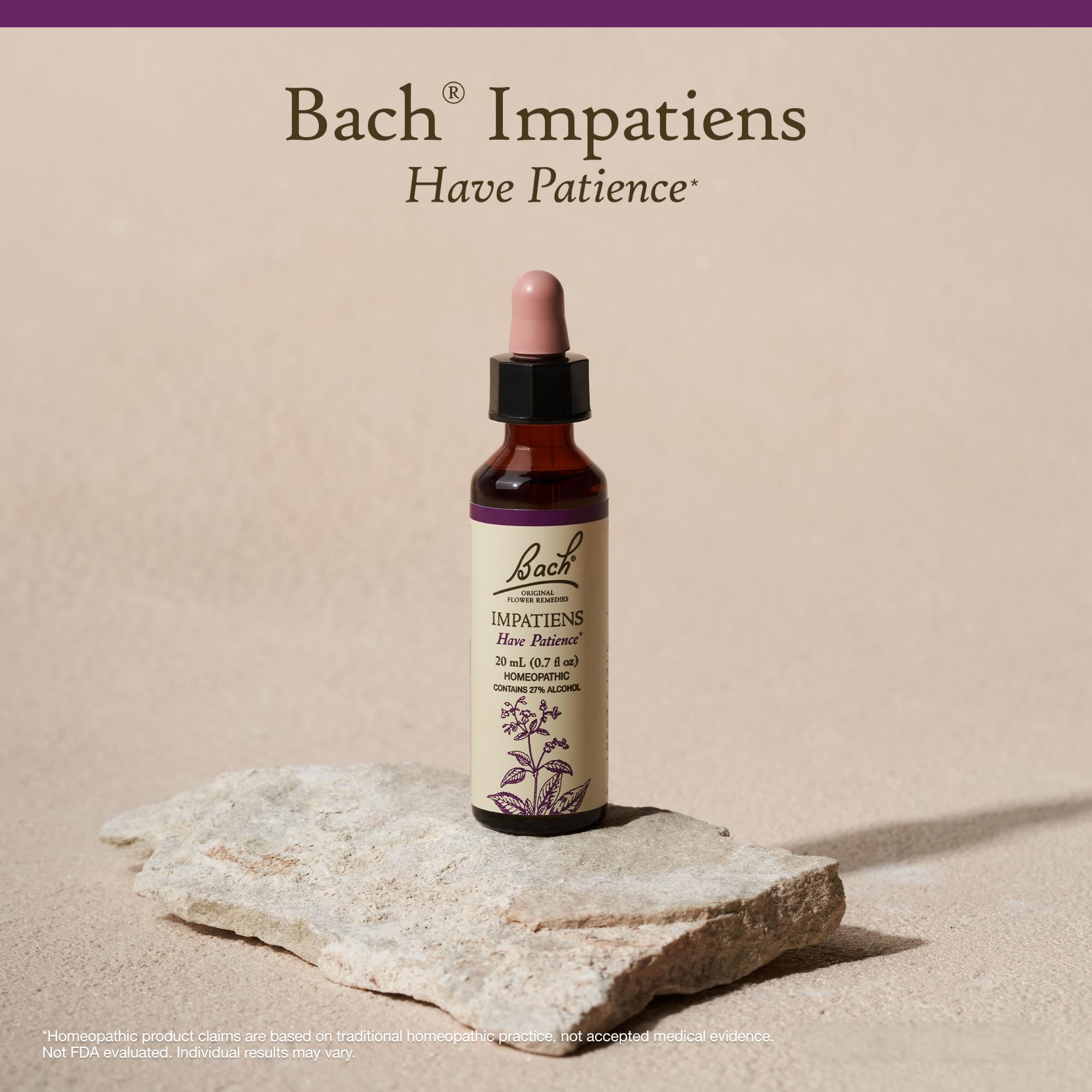 Bach 1935 heritage on packaging highlights trusted origins.