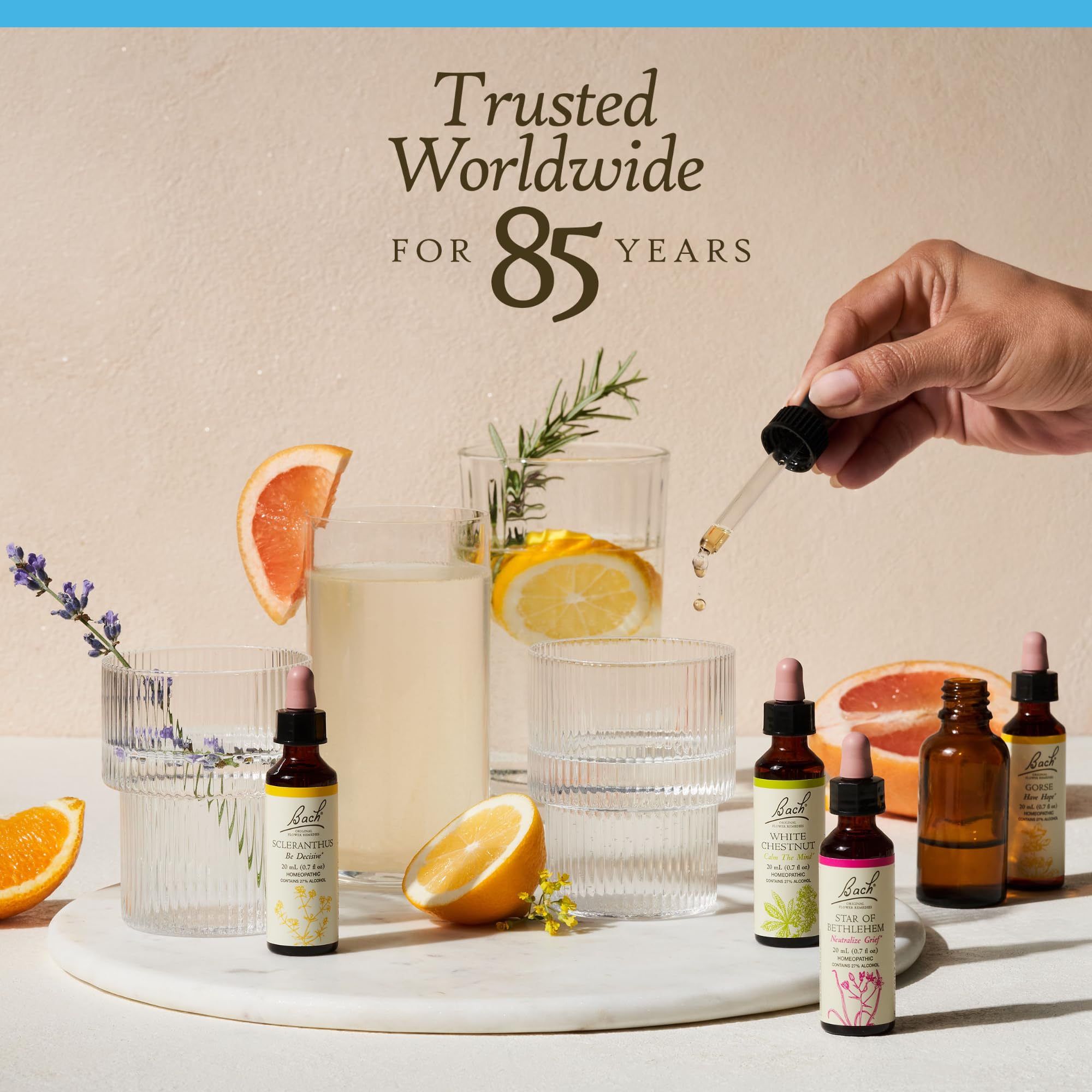 Compact 20ml Beech packaging suitable for on-the-go support.