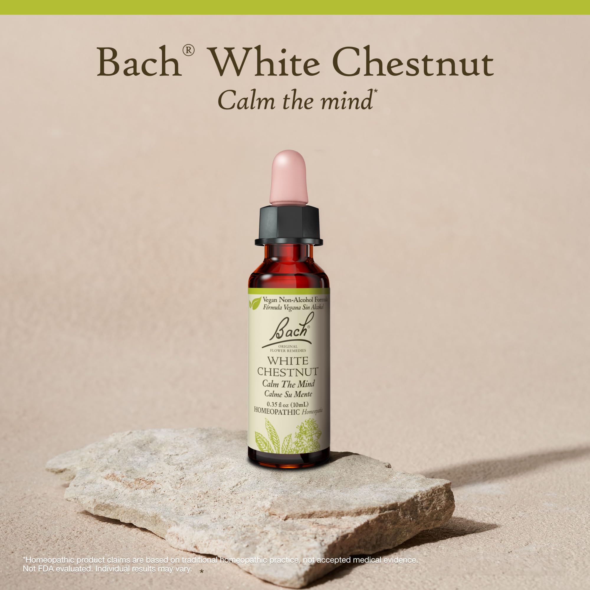 Bach Castaño Blanco uso en bebida, formato práctico para ritual diario.