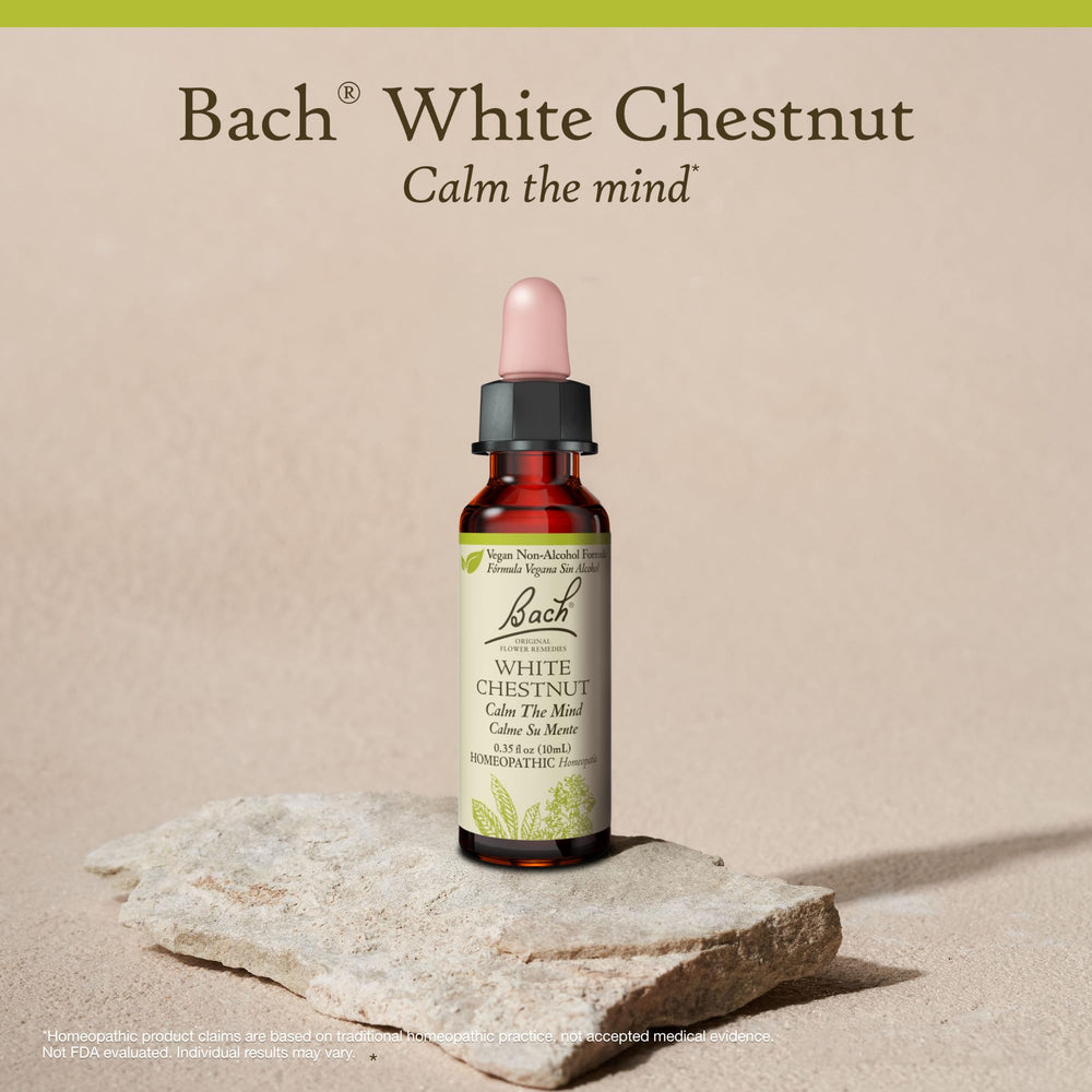Bach Castaño Blanco uso en bebida, formato práctico para ritual diario.
