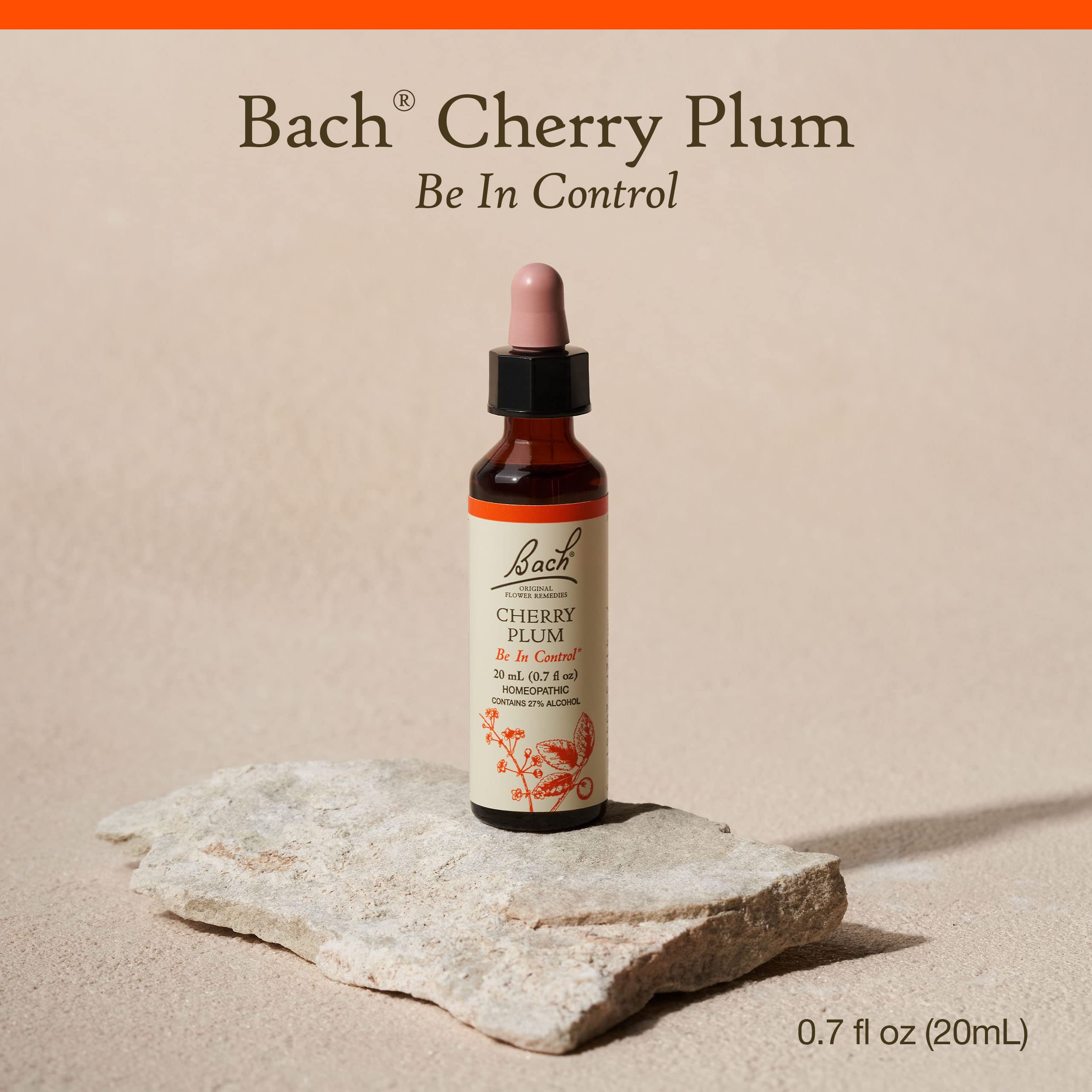 Cherry Plum drops under tongue for quick emotional balance