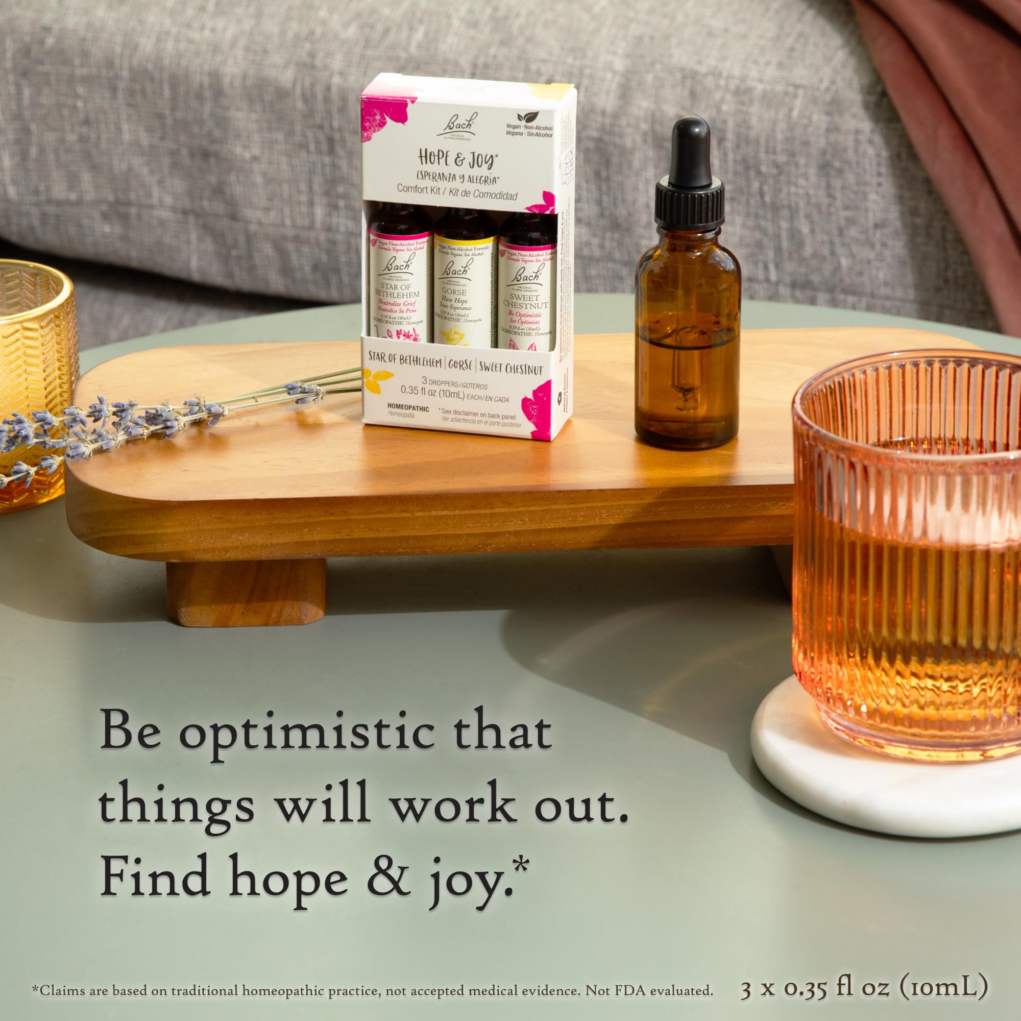 Bach Flower Remedies Star of Bethlehem bottle for navigating grief with inner strength.