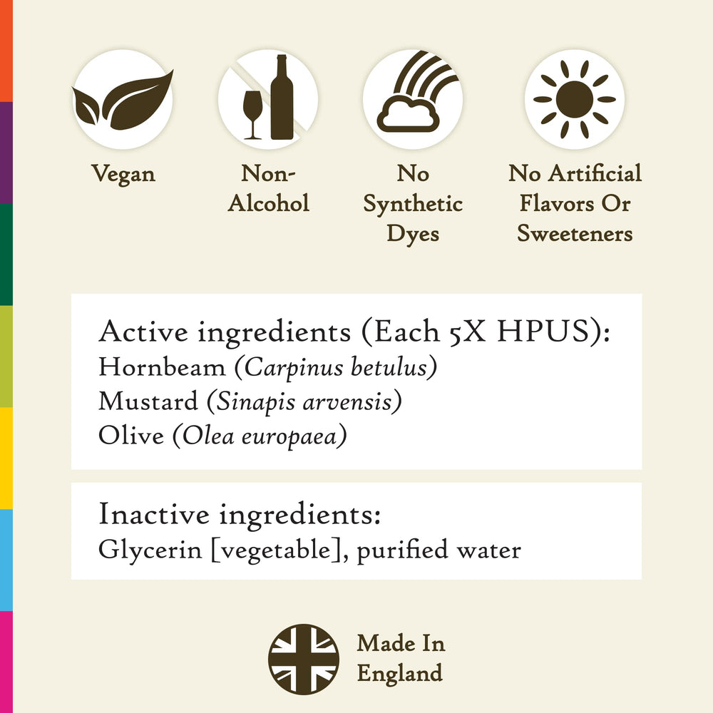 Use scene of Bach Flower Remedies Trio during daily calming routine.