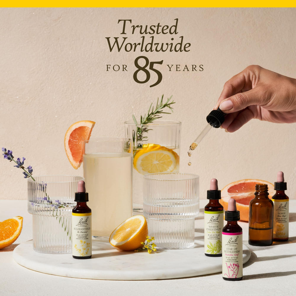 Trusted since 1935, Bach Gentian carries long-standing floral remedy heritage.