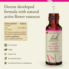 Bach Larch dropper for easy daily dosage
