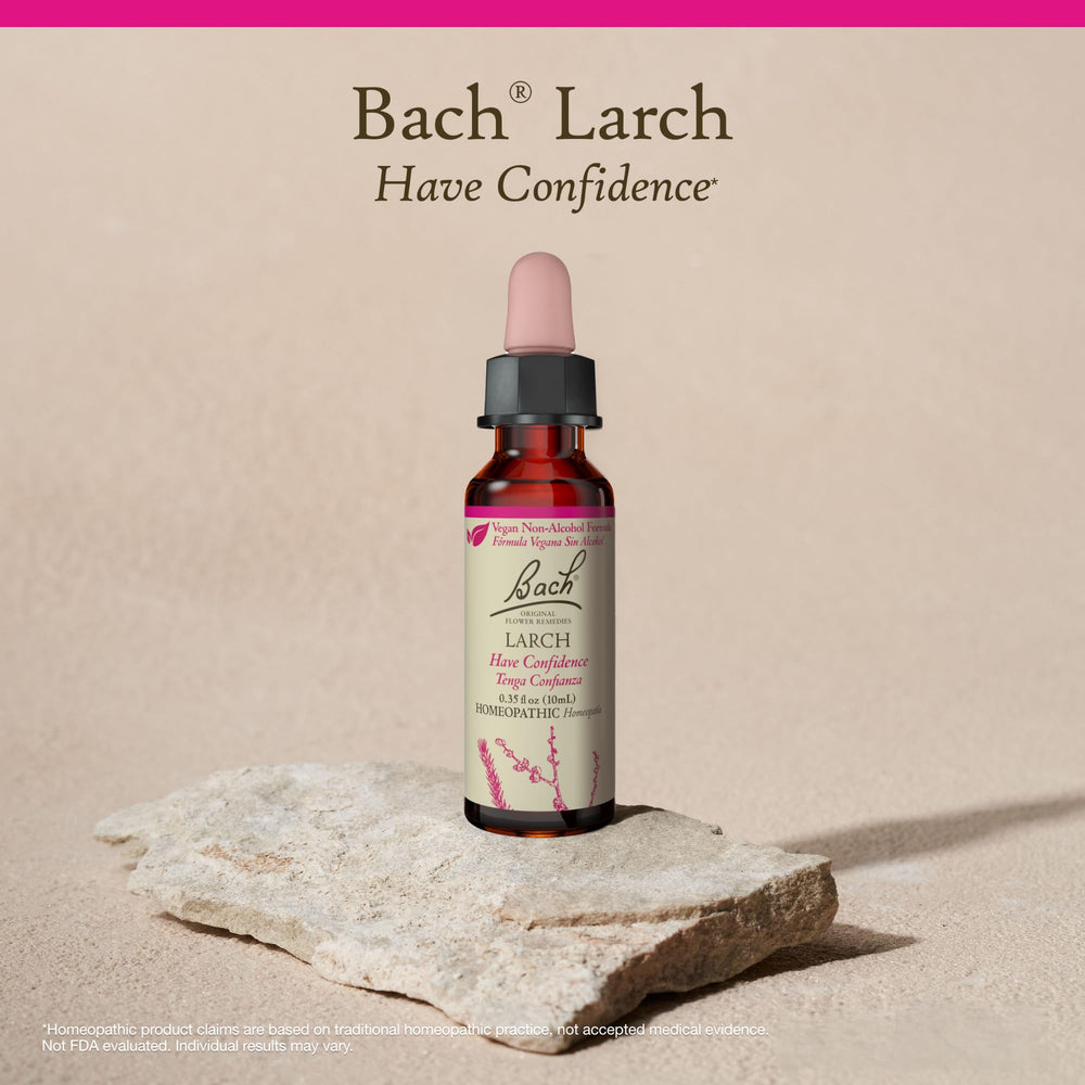 Bach Larch use in beverage supports flexible self-care routines