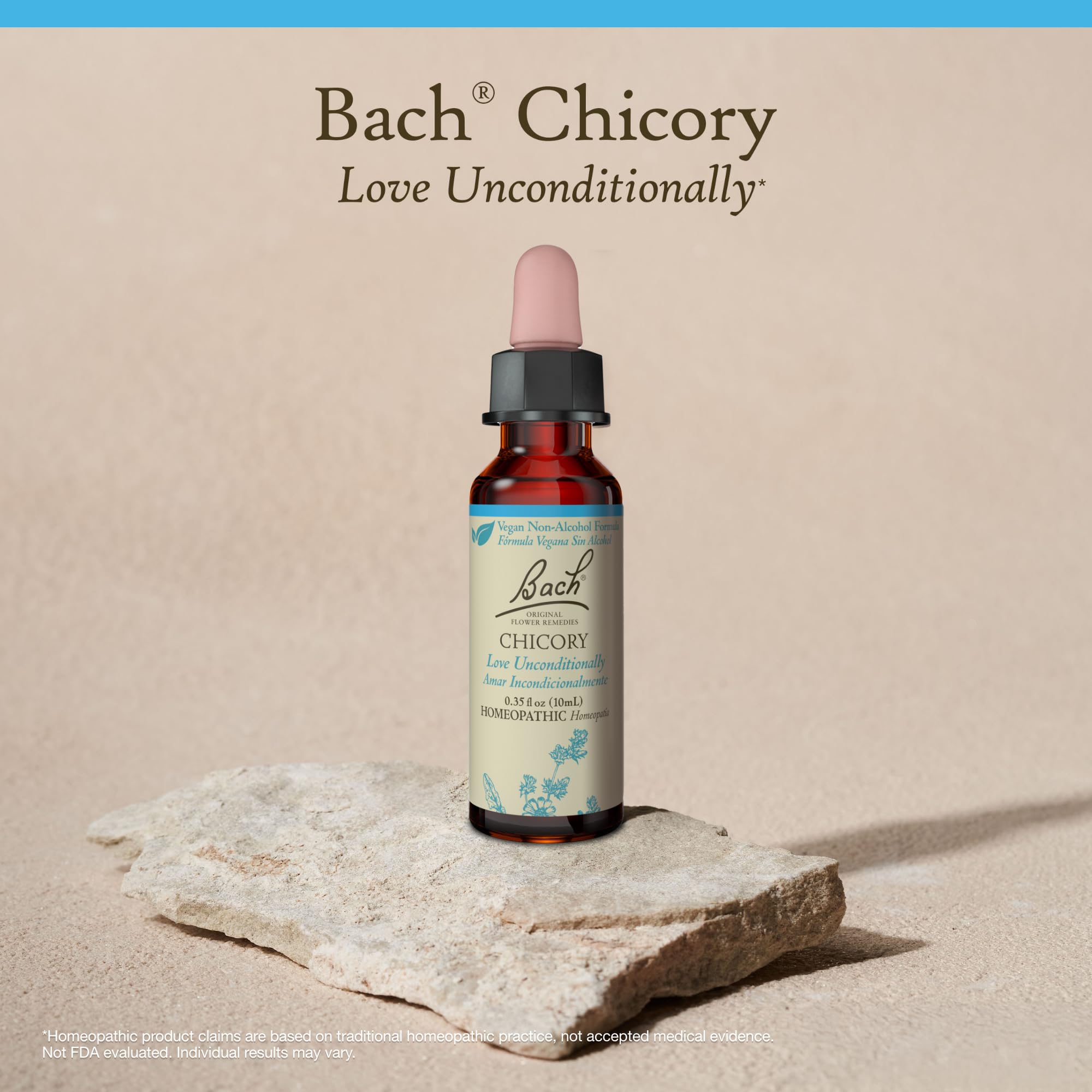 Bach Original Flower Remedies Chicory 10mL bottle for daily mood support