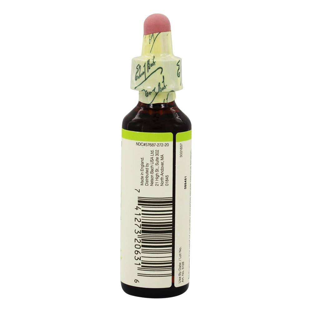 Bach Original Flower Remedies Olive bottle with dropper for emotional balance