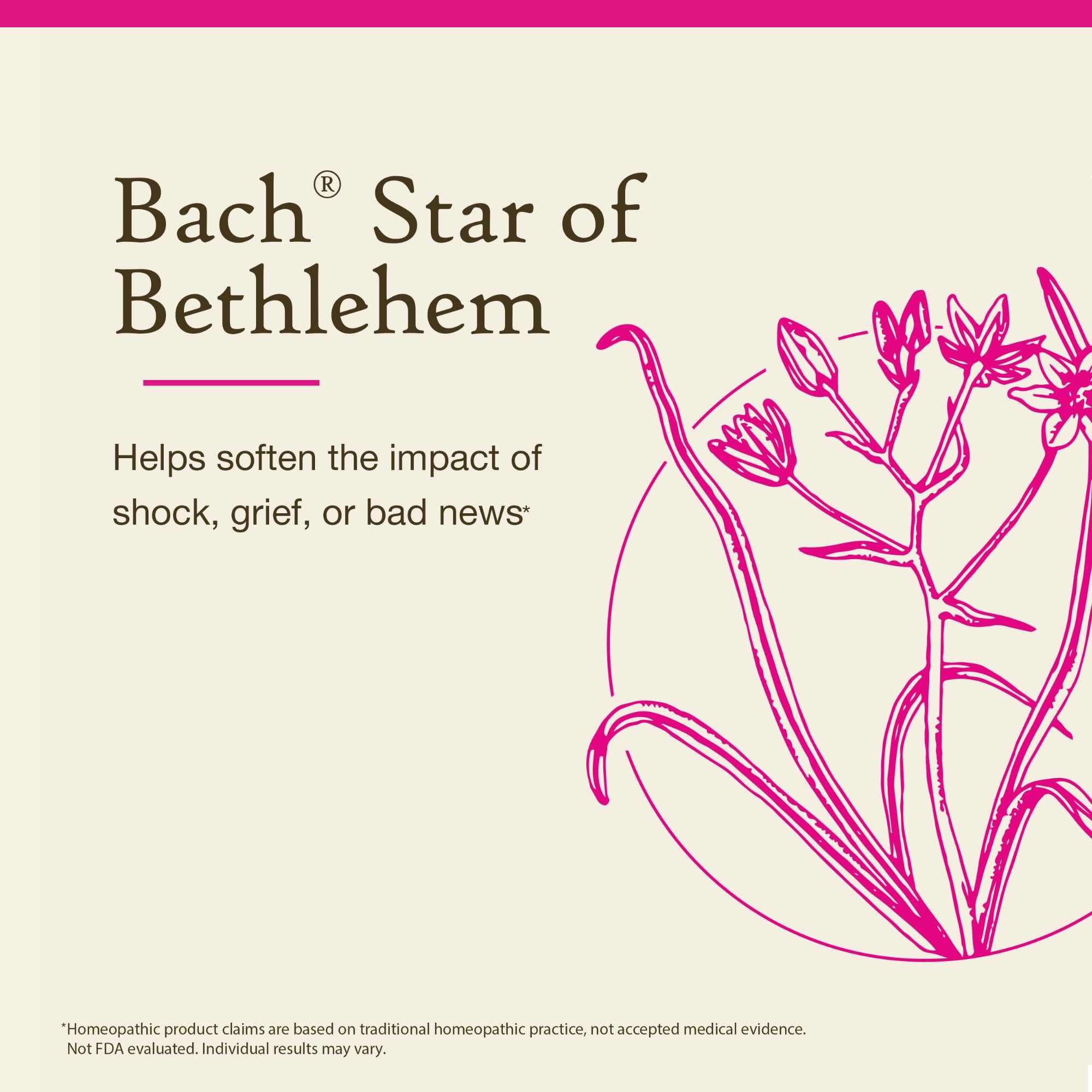Bach Original Flower Remedies pack of 2 box highlighting vegan and gluten-free attributes.