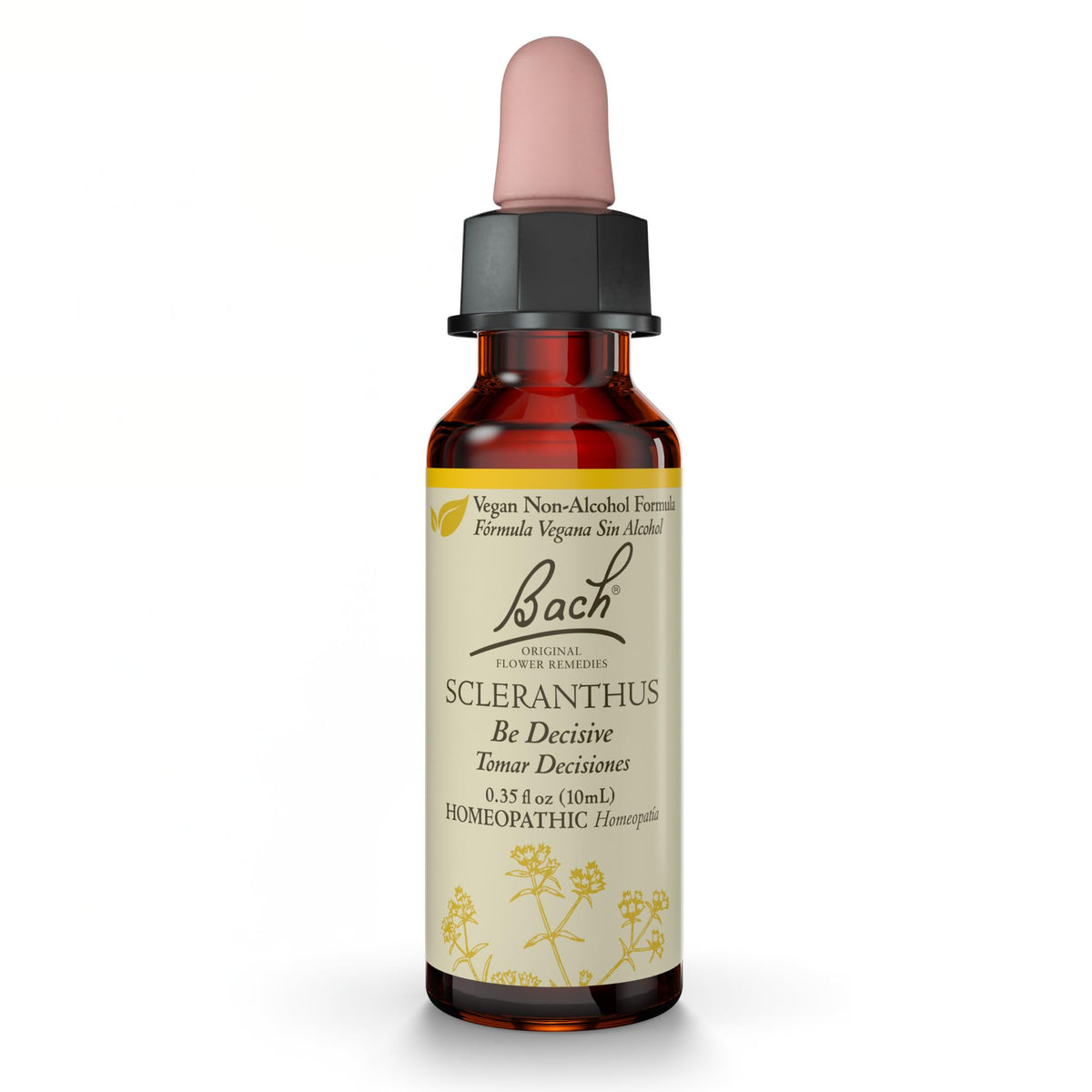 Bach Original Flower Remedies Scleranthus bottle and dropper for balanced decision making