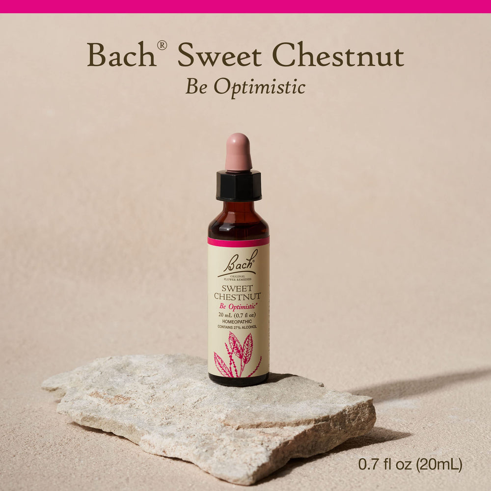 Dropper of Bach Sweet Chestnut for on-the-go use