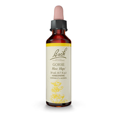 Bach Original Gorse bottle front promotes emotional hope and resilience.
