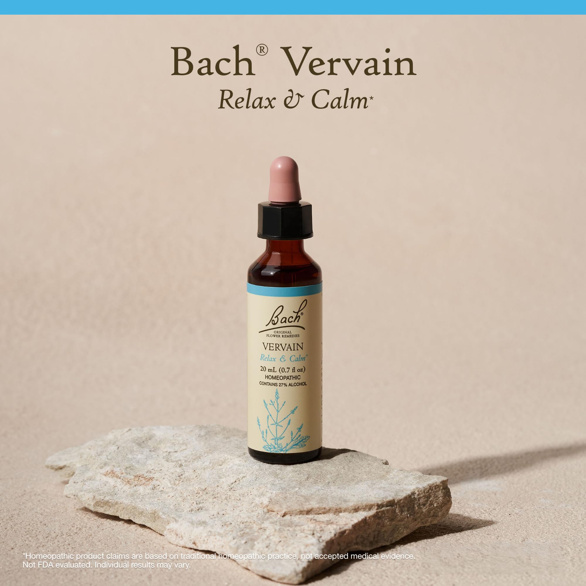 Packaging highlights Bach Original vegan, gluten-free notes.