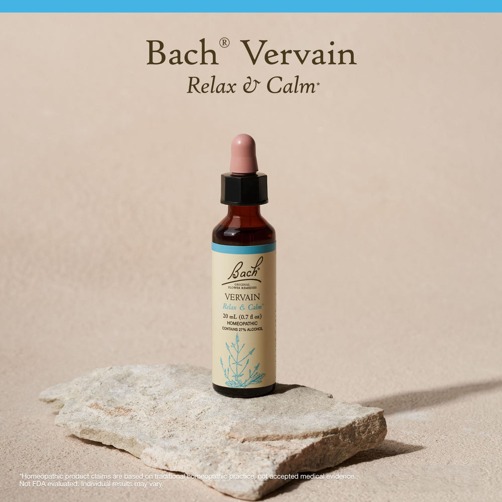 Packaging highlights Bach Original vegan, gluten-free notes.