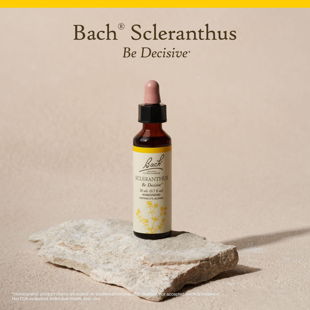 Bach Original remedies shown with a multi-remedy blend for daily routines