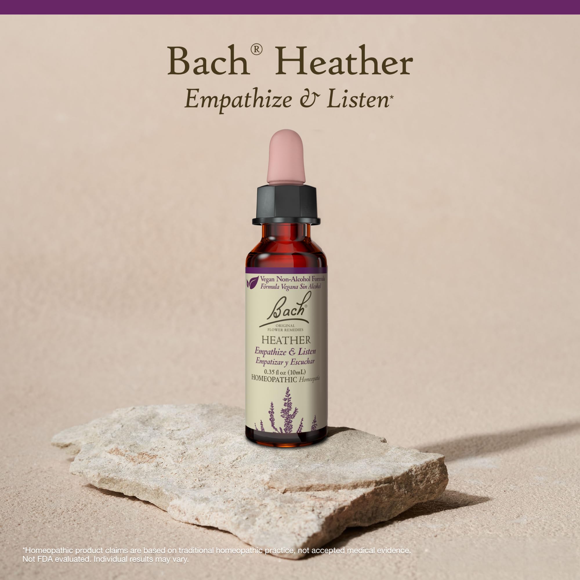 Bach Heather uso diario con bebidas: opción suave para equilibrio emocional.