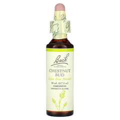 Bach Chestnut Bud con gotero para apoyar aprendizaje emocional diario