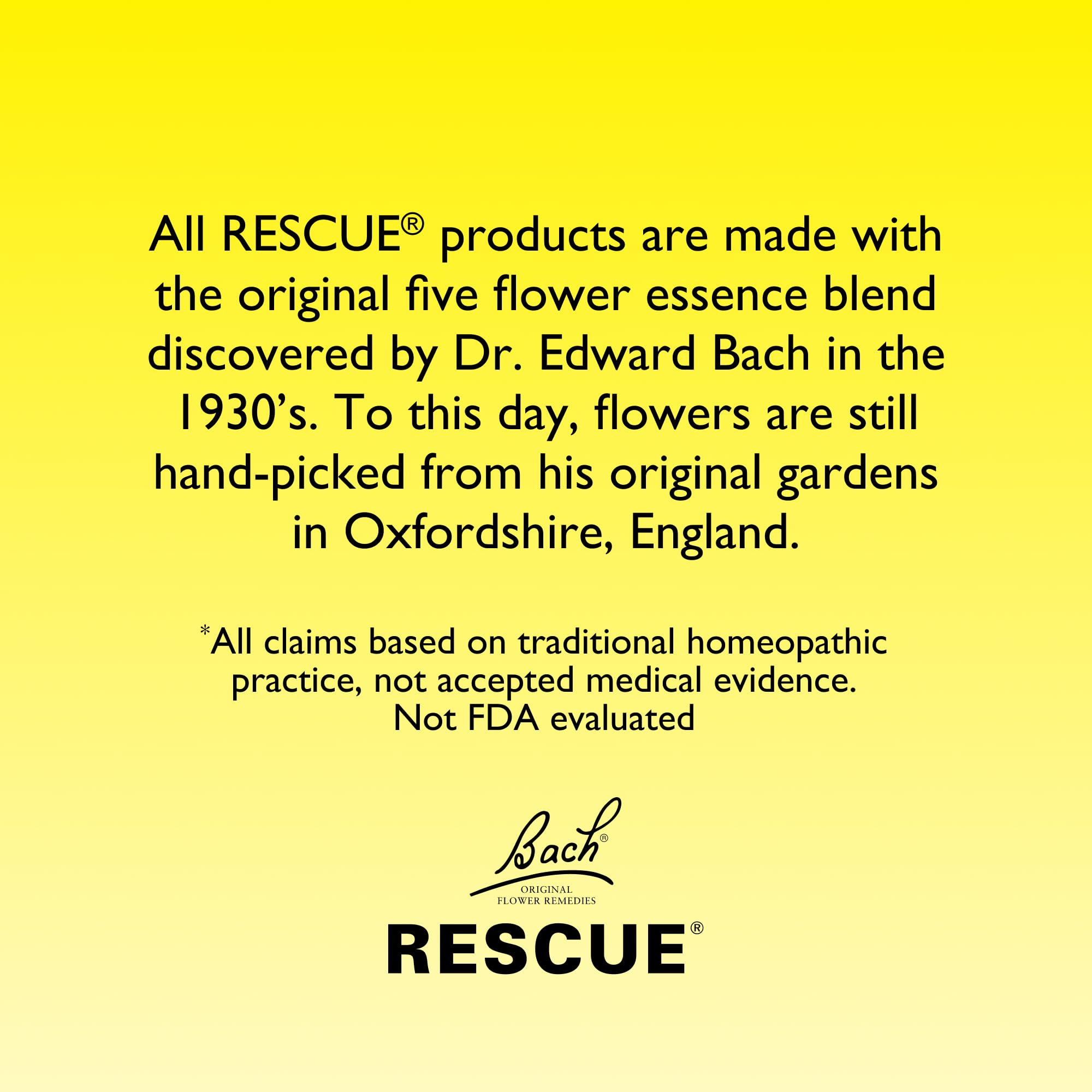 Bach Rescue Pastilles made in Switzerland shown on desk