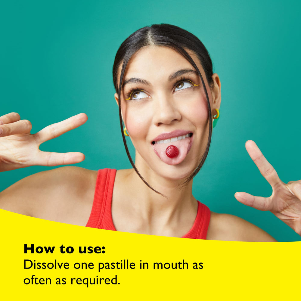 Bach Rescue Pastilles vegan formula label emphasizing plant-based active ingredients