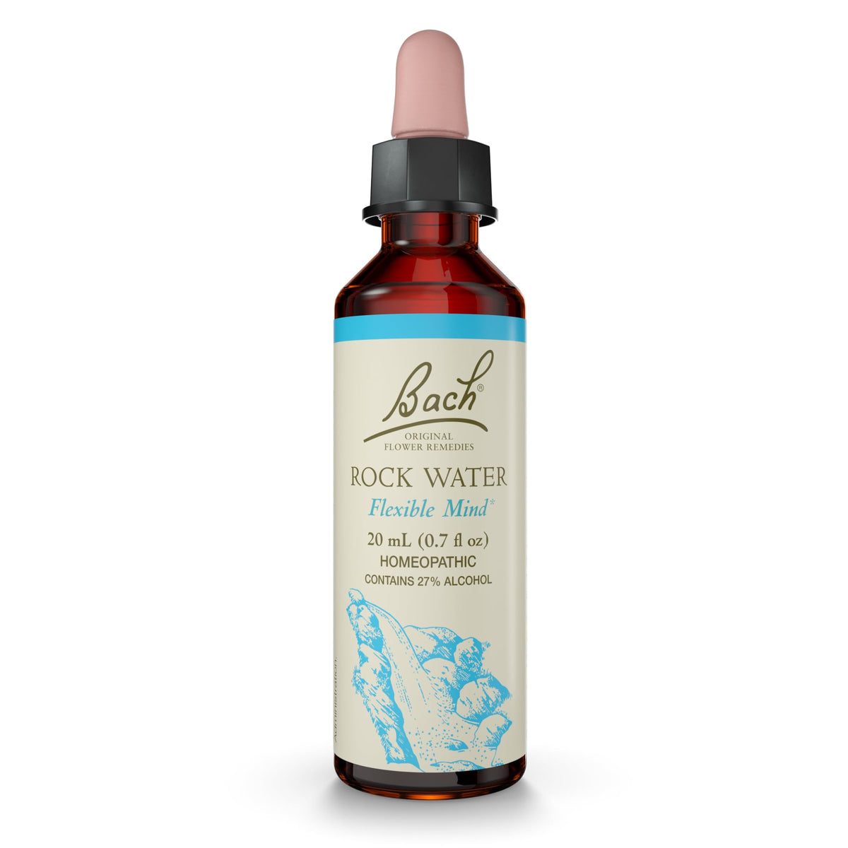Bach Rock Water bottle pour view supports a flexible mindset.