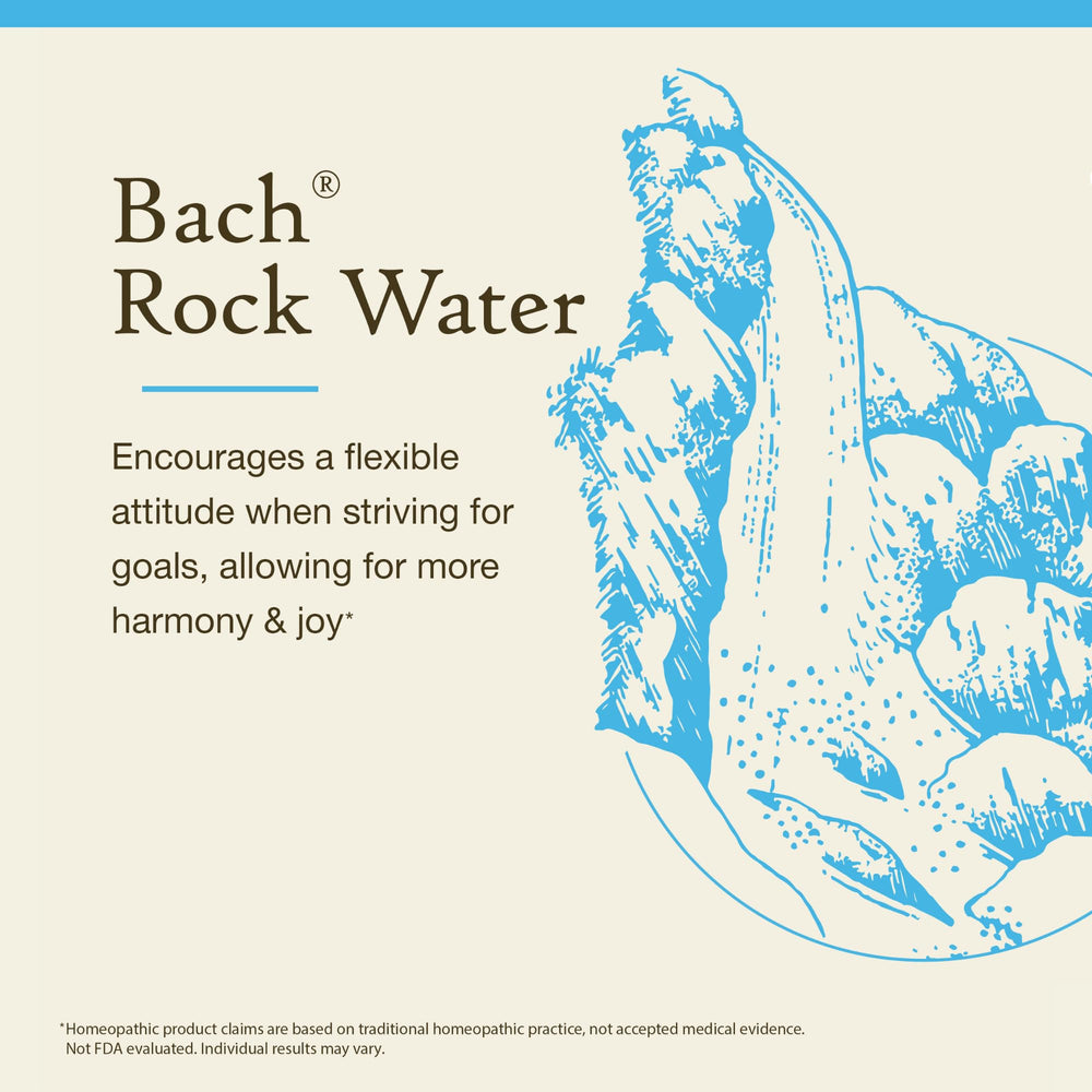 Bach Rock Water drops under tongue image suggests quick, customizable use