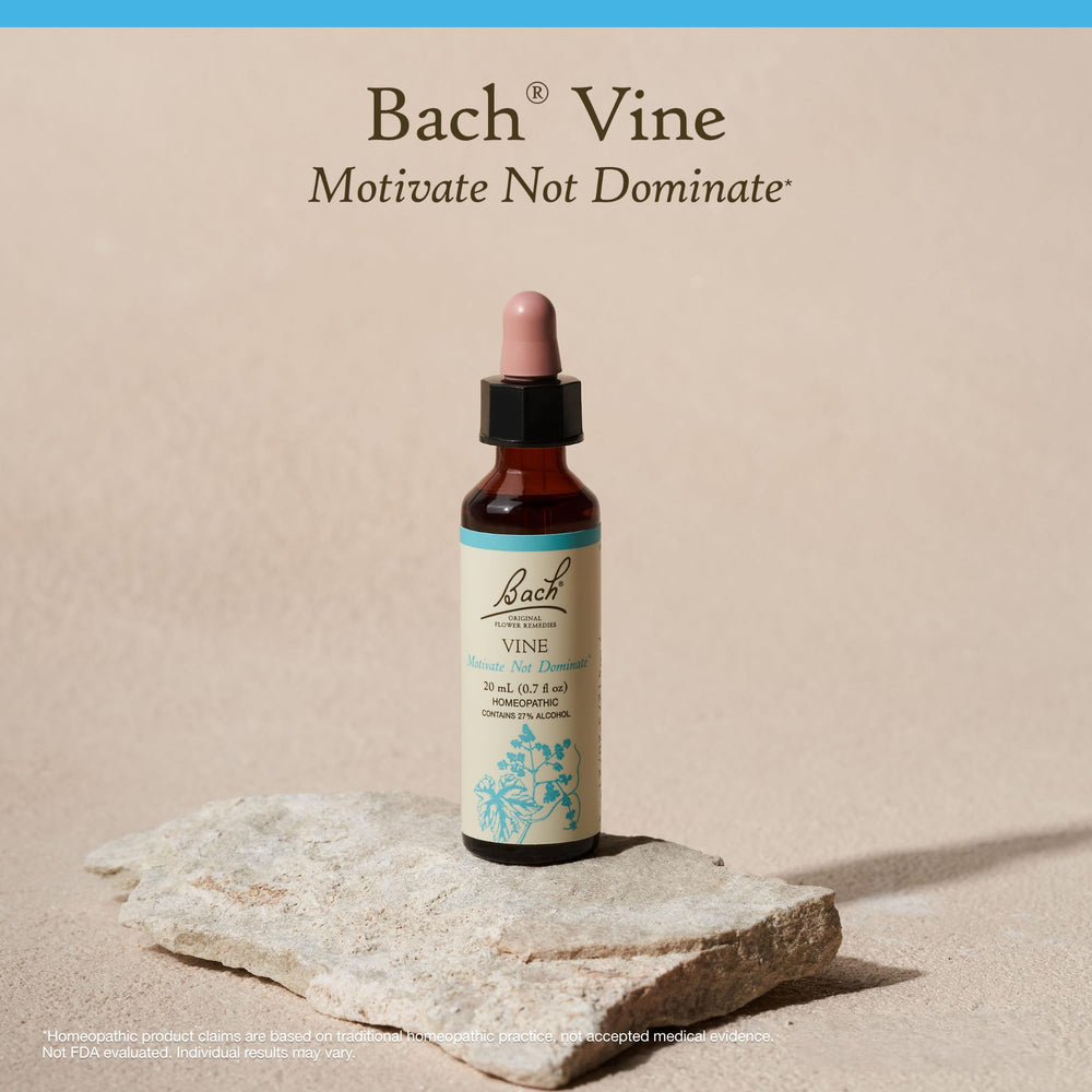 Bach Vine daily routine image supporting personalized emotional wellness
